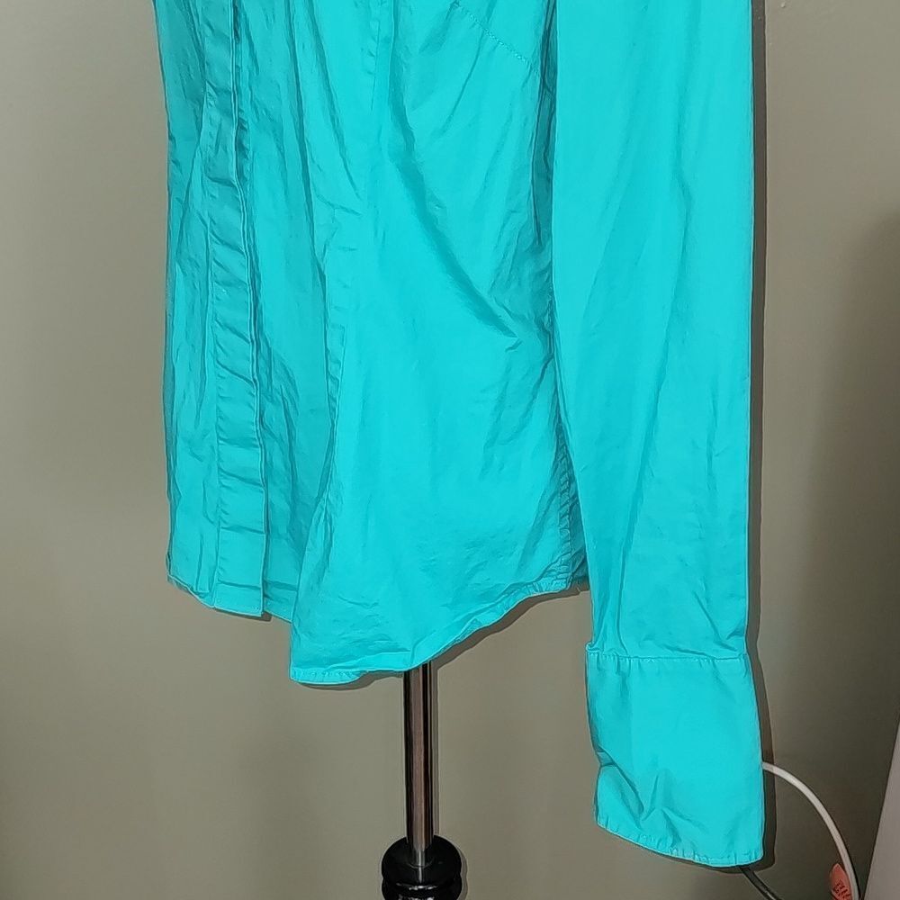 Moda International Button‎ Down Shirt Size X-Large - Picture 6 of 13